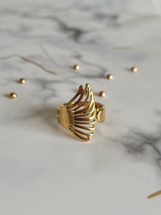 Winged Grace Ring