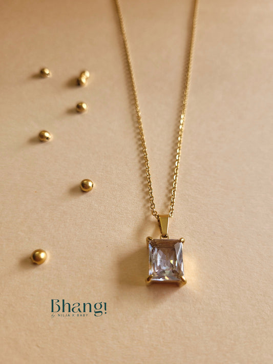 Solitaire Pendant Necklace