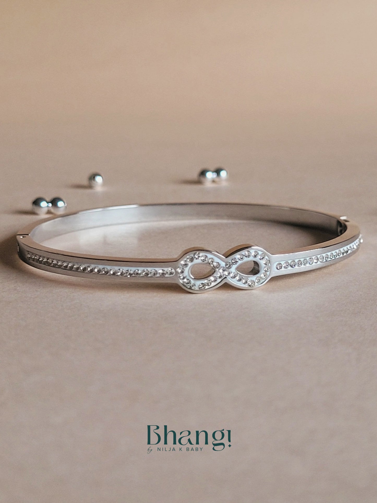 Bhangi Infinity Cuff Bracelet