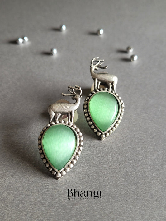 Deer Heart Earrings