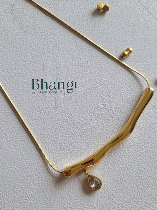 Gold-Tone Statement Necklace