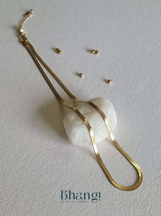 Herringbone Chain Necklace