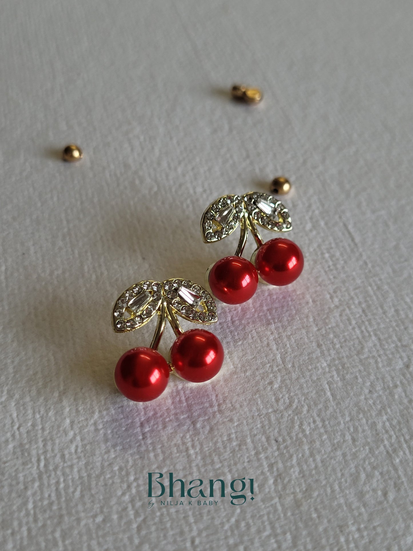Cherry Stud Earrings