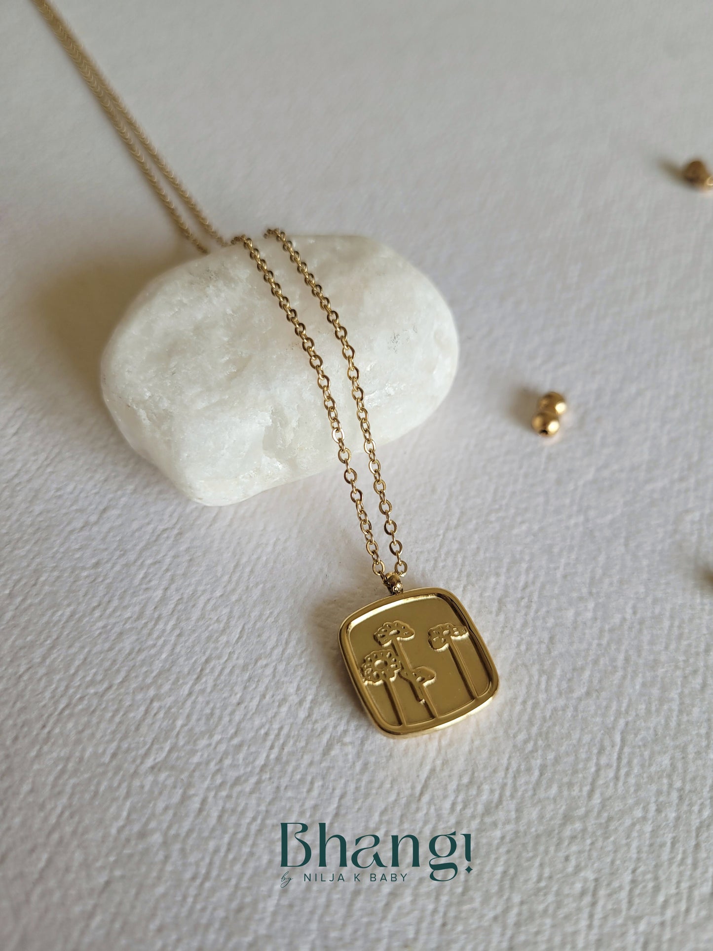 Tree of Life Square Pendant Necklace