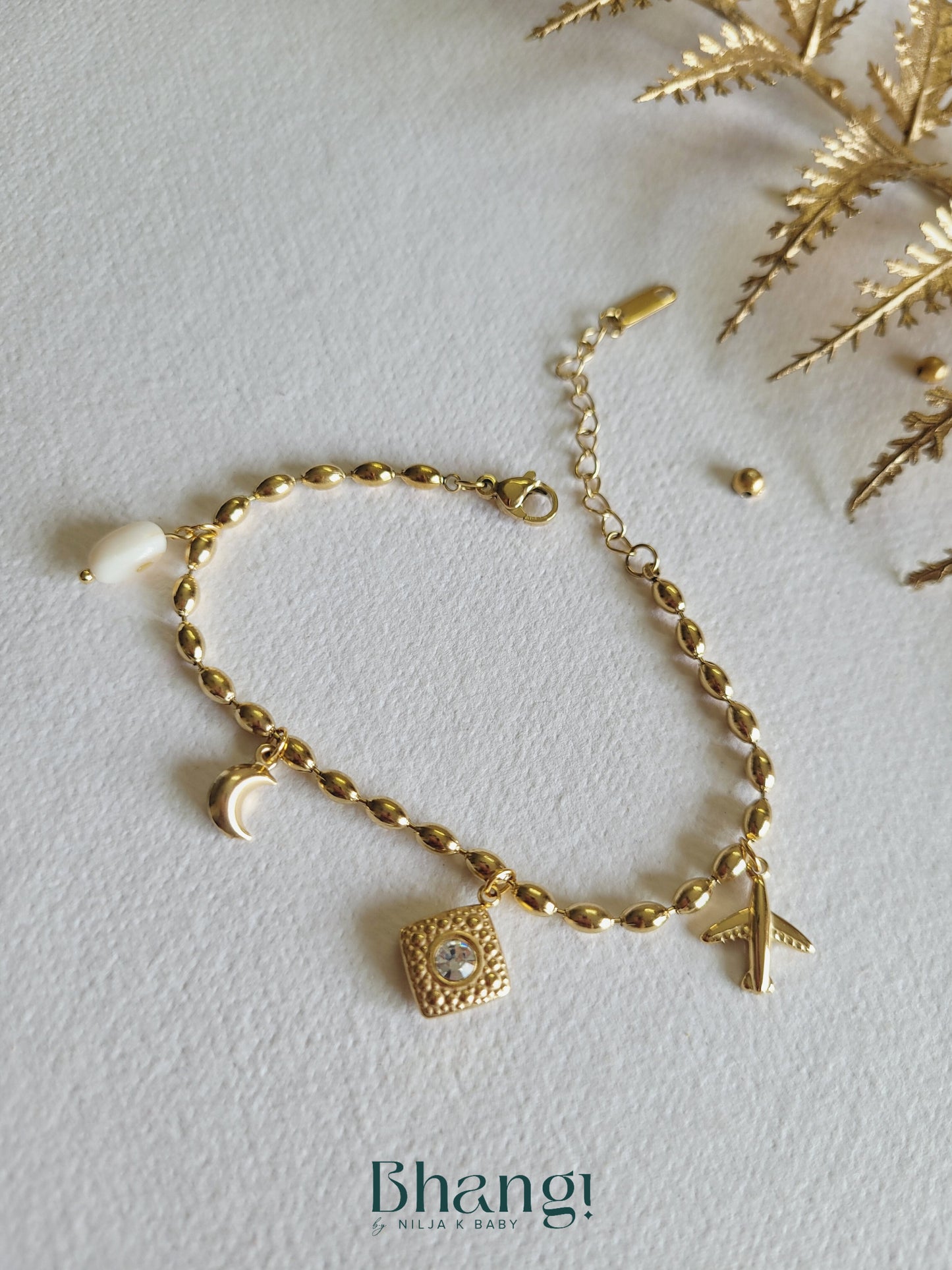 Wanderlust Charm Bracelet
