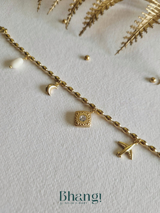 Wanderlust Charm Bracelet