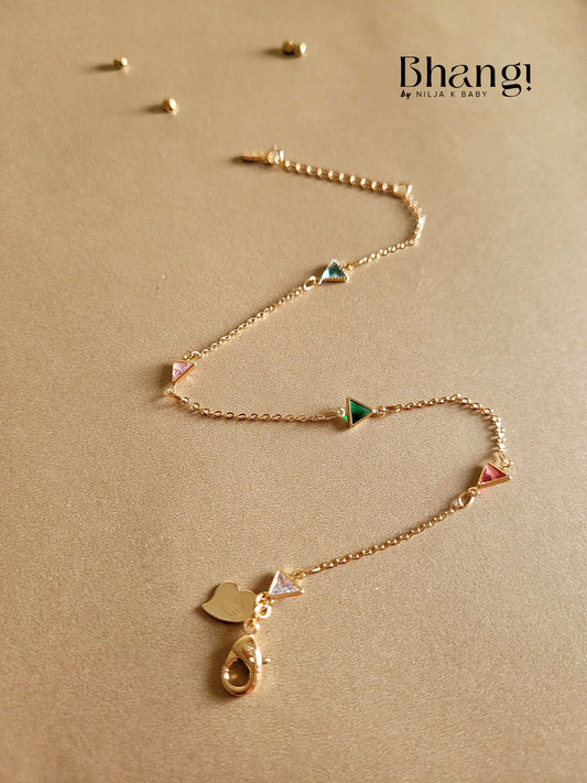 Triangle Anklet - Single