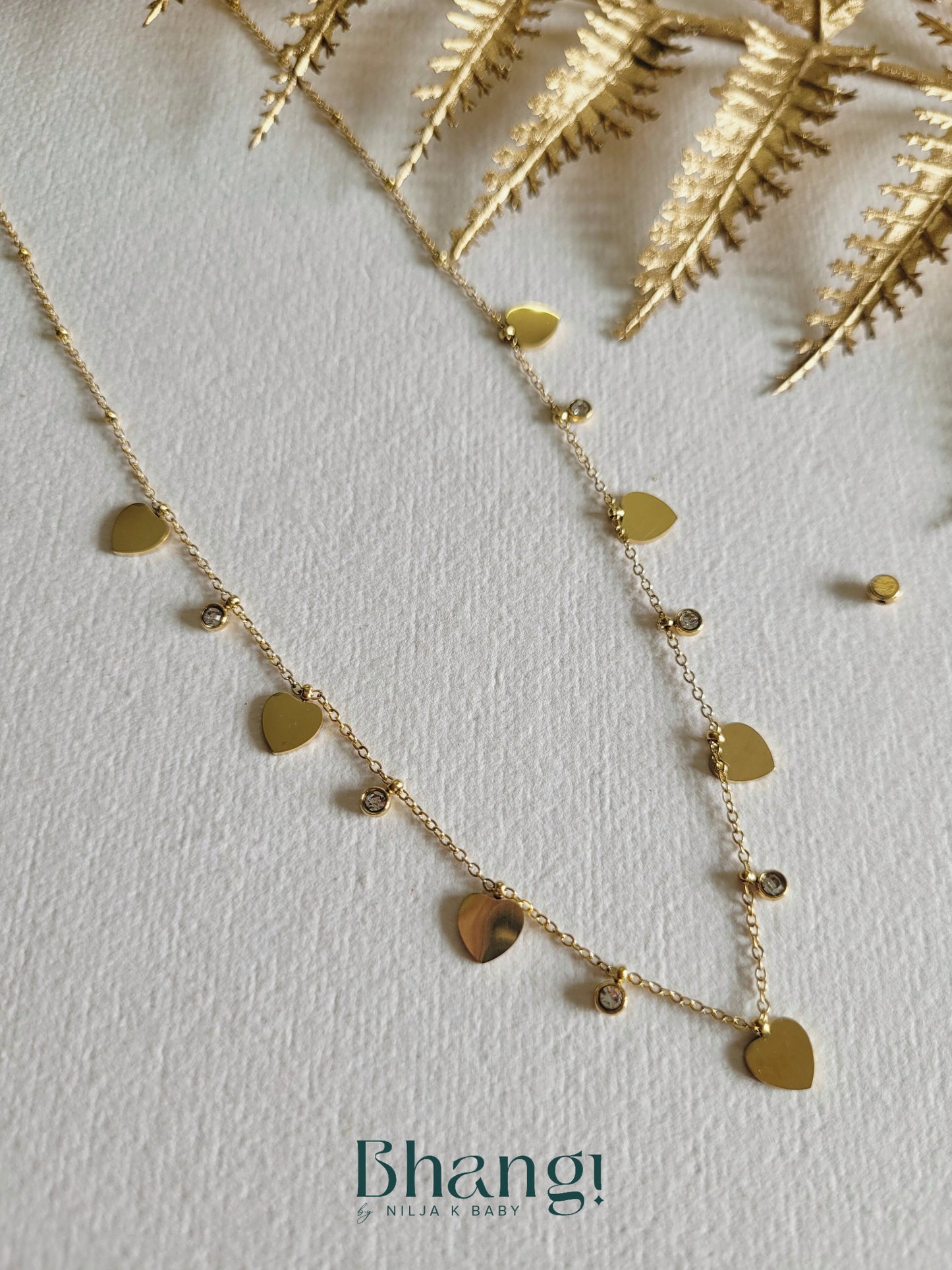 Sprinkle of Hearts Necklace