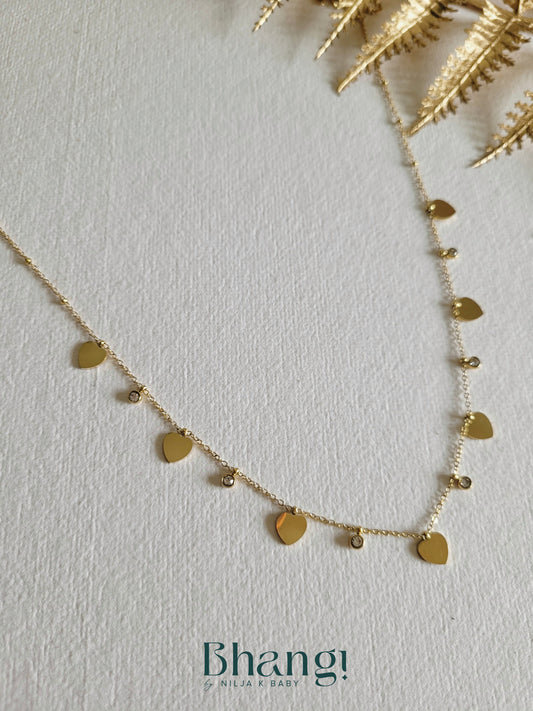 Sprinkle of Hearts Necklace