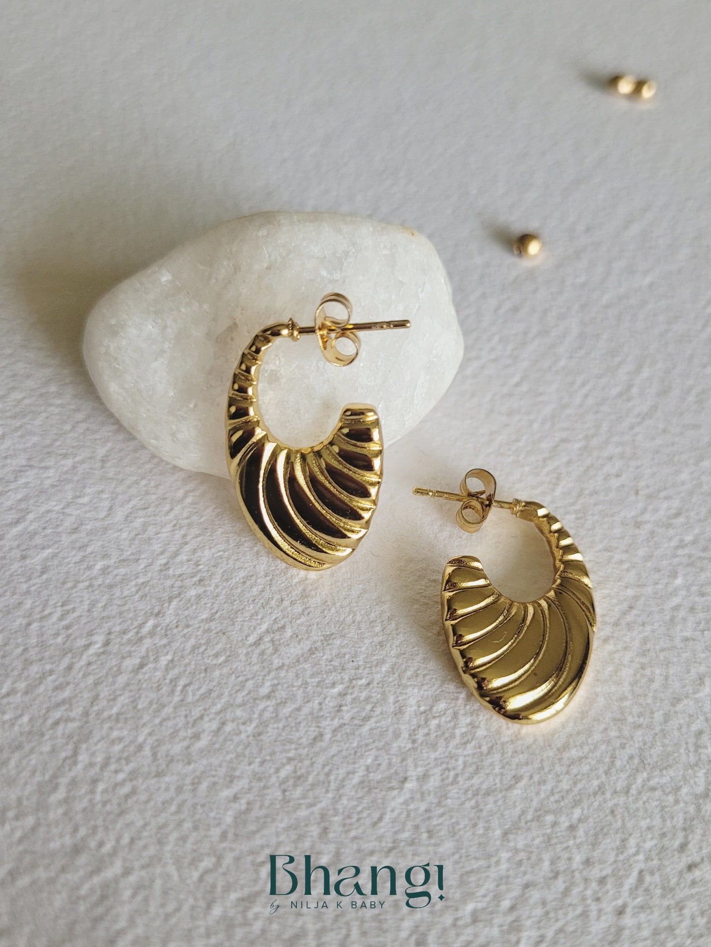 Ribbed Hoops