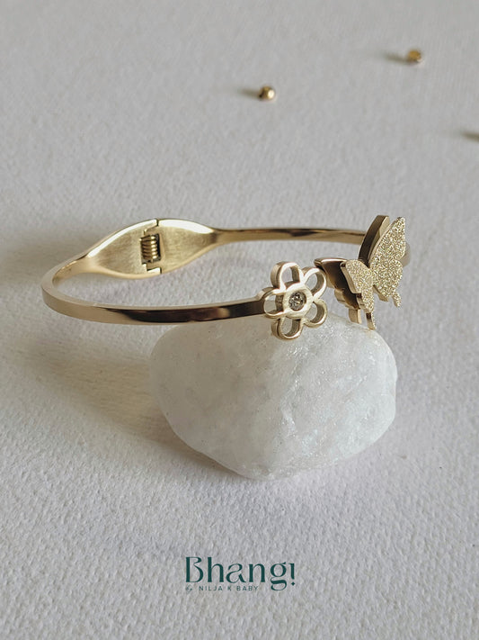 Blossom Butterfly Bangle
