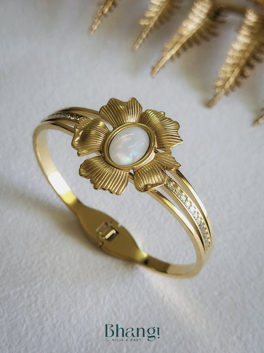 Petal Gem Bangle