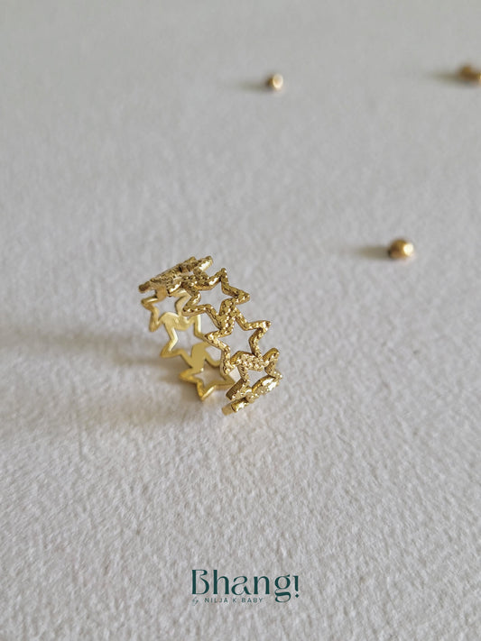 Starry Band Ring
