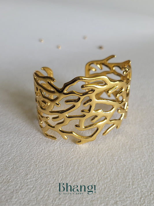 Golden Drift Cuff