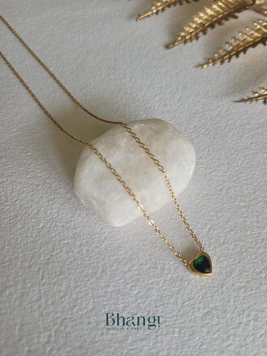 Emerald Whispers Necklace