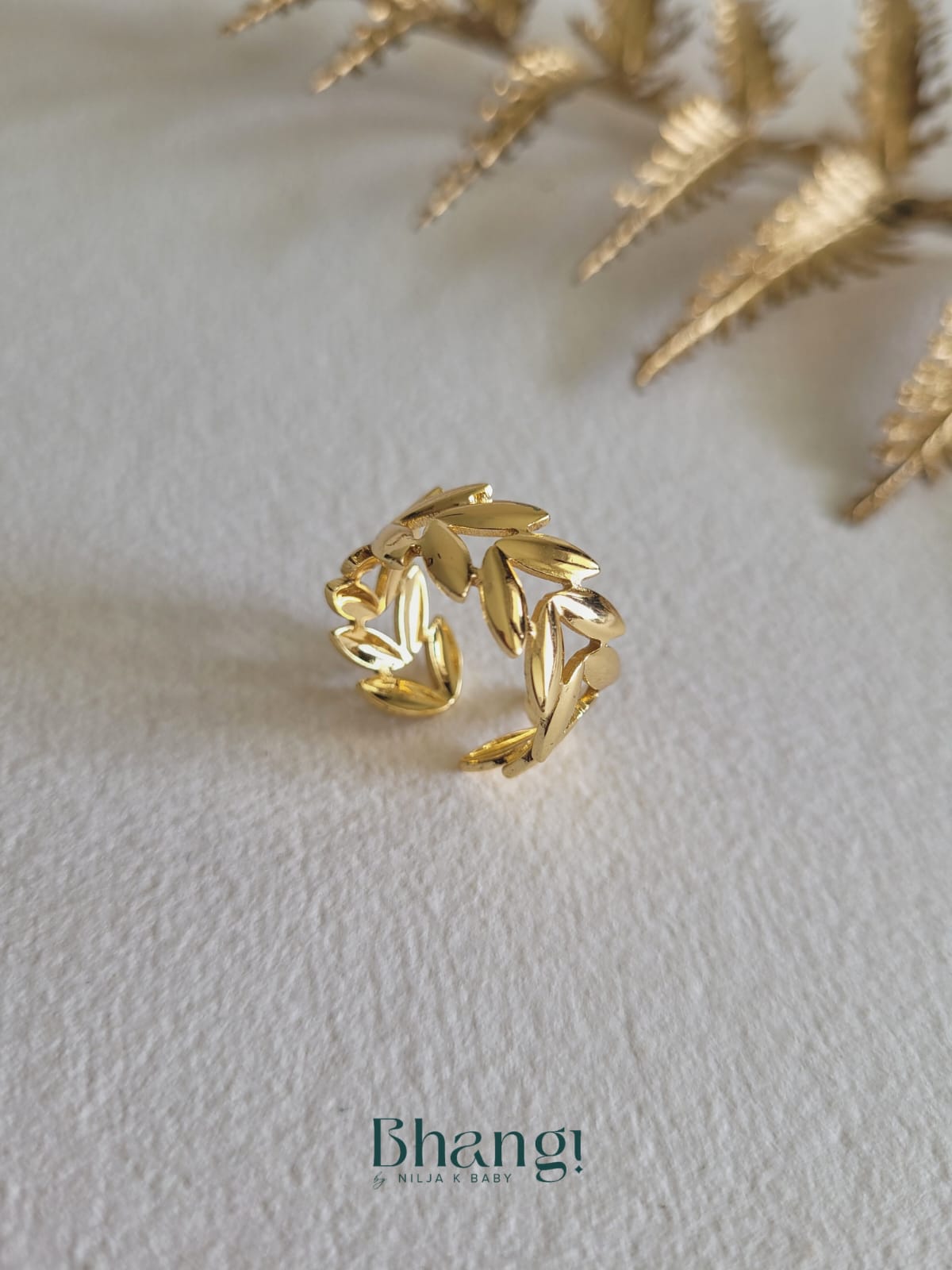 Olive Bloom Ring