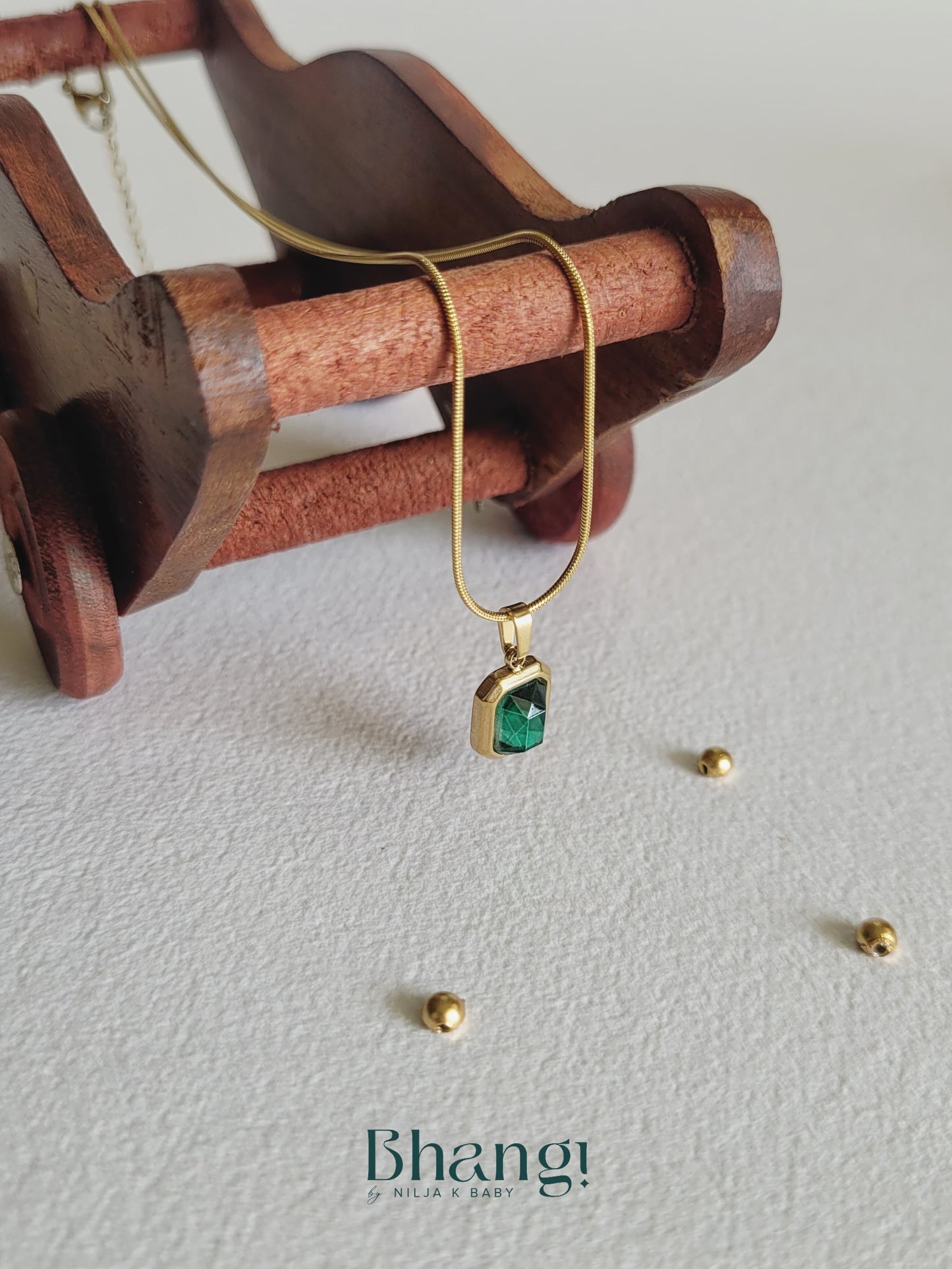 Emerald Muse Pendant