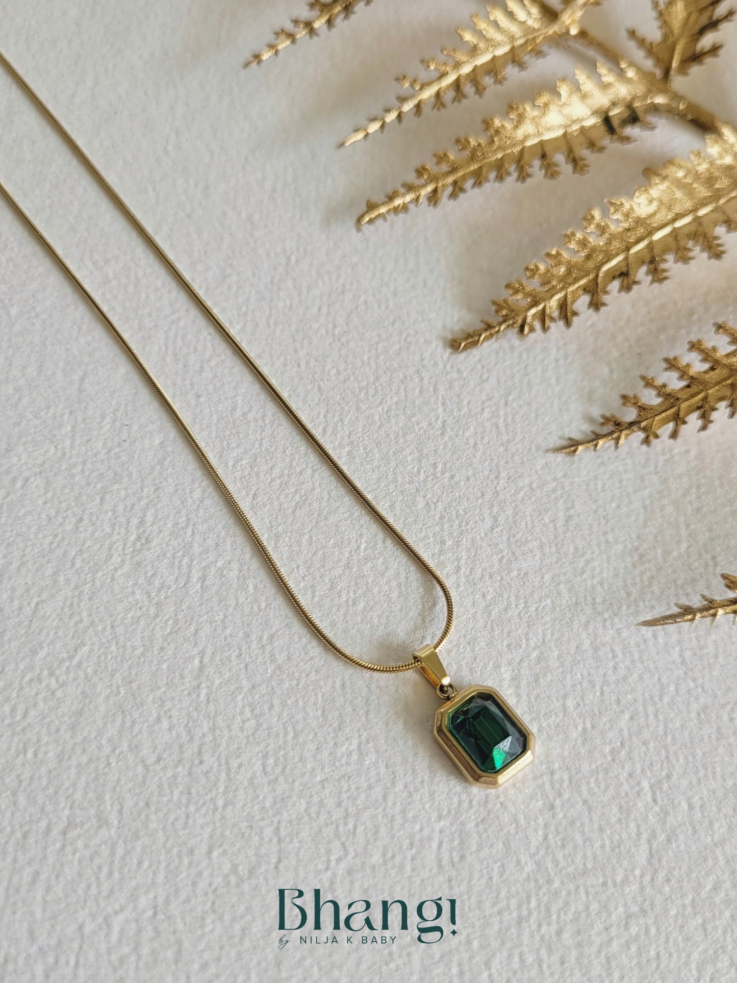 Emerald Muse Pendant