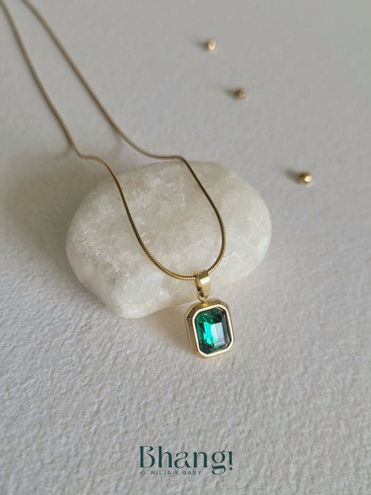 Emerald Muse Pendant