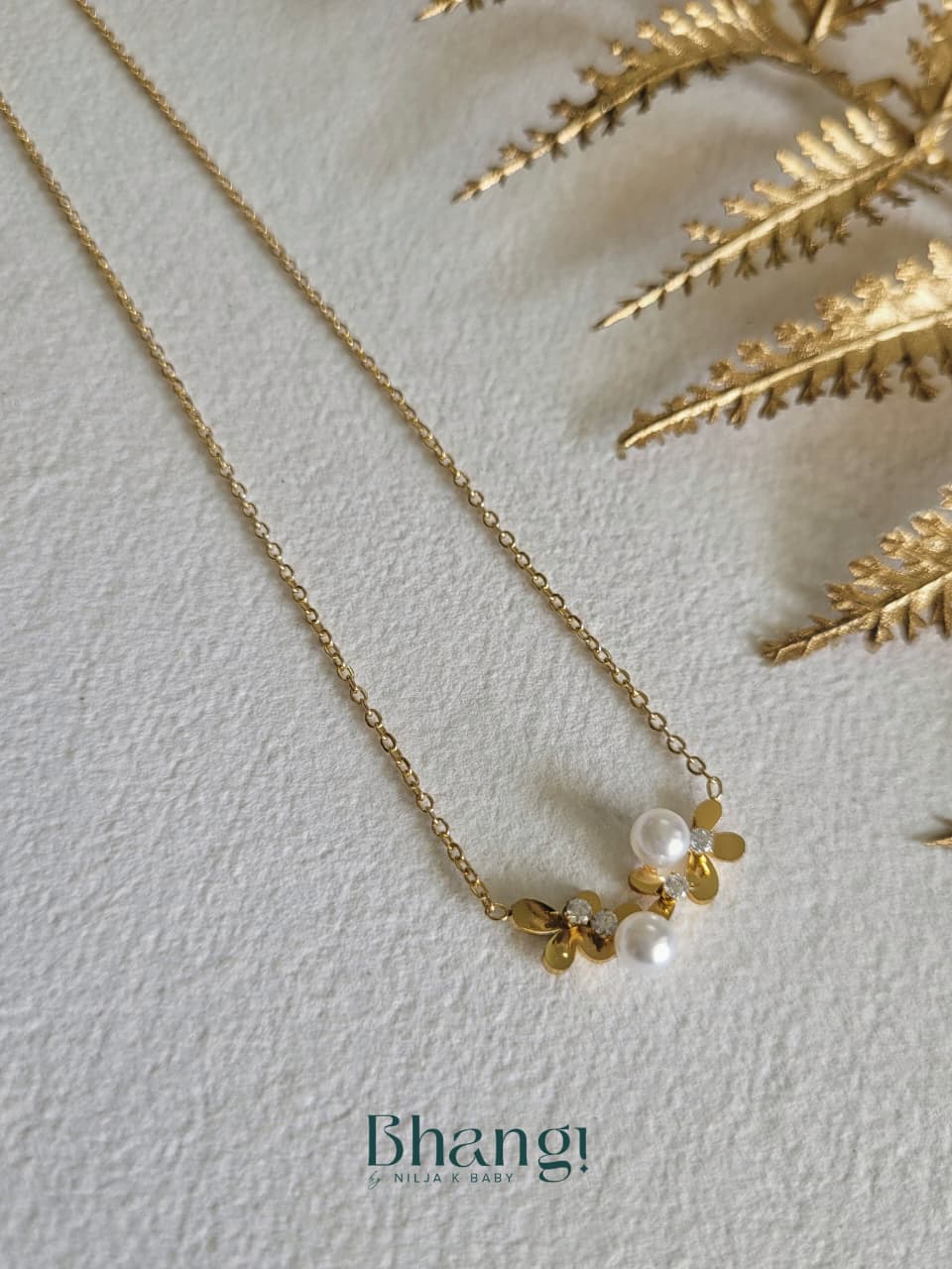 Lustre Petal Necklace