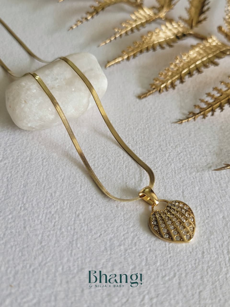 Elysian Heart Pendant Necklace