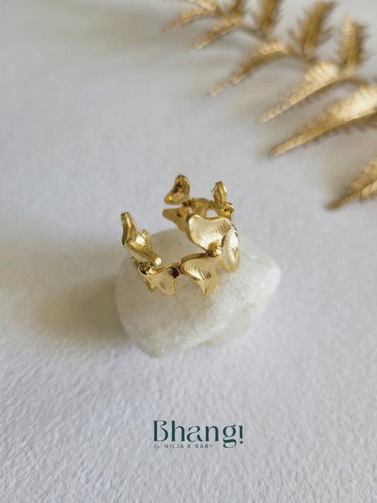Golden Bloom Ring