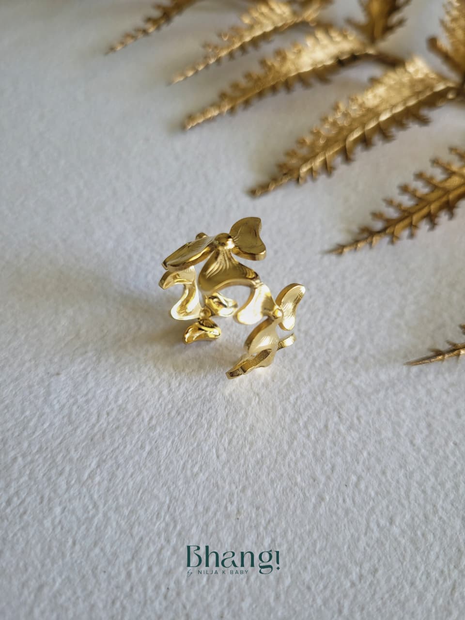 Golden Bloom Ring