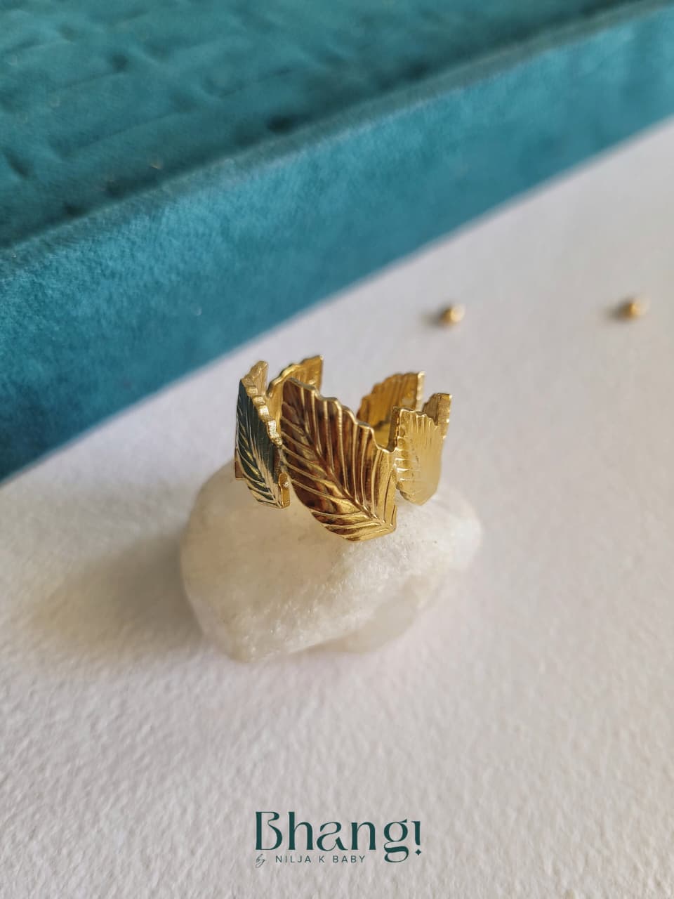 Golden Fern Ring
