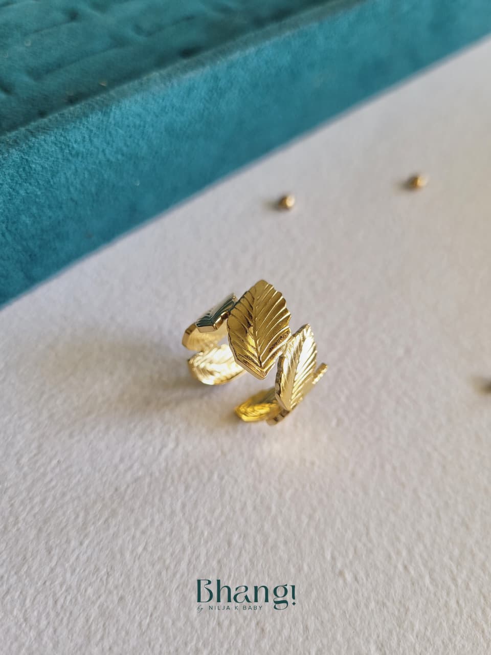 Golden Fern Ring