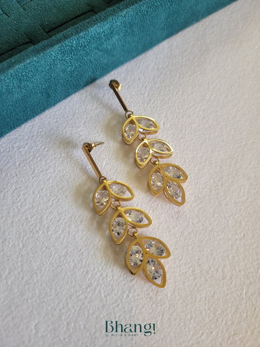 Crystal Vine Earrings