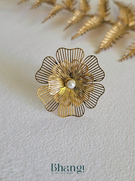 Blooming Radiance Ring