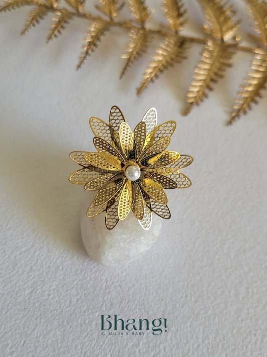 Golden Radiance Ring