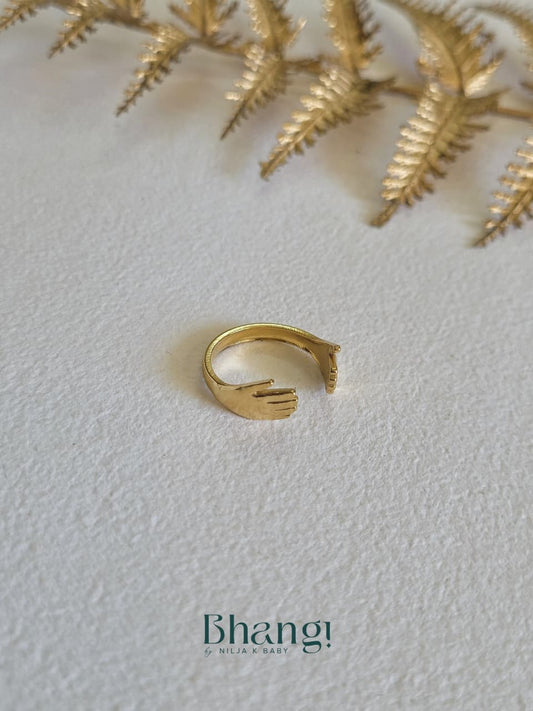 Golden Embrace Ring