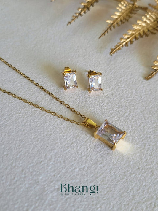 Radiant Elegance Necklace & Earring Set