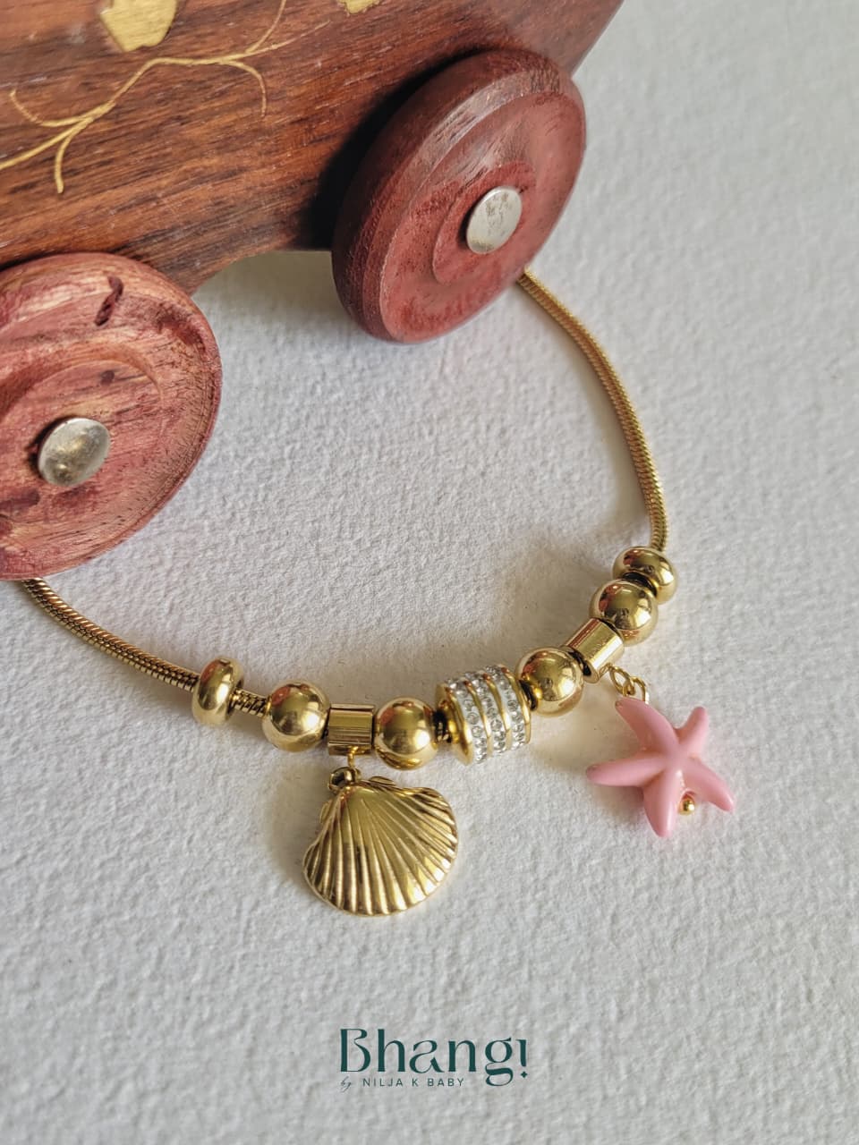 Starry Seashell Bracelet