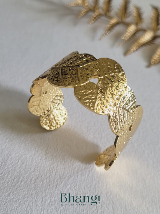 Golden Leaf Cuff