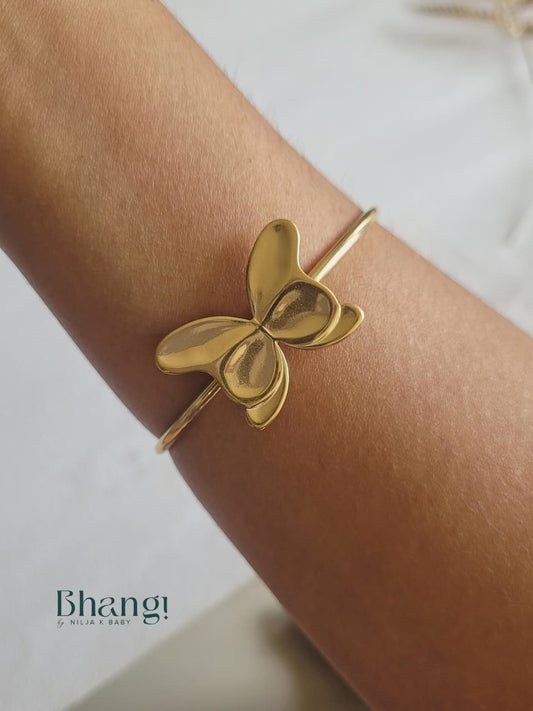 Golden Flutter Bangle