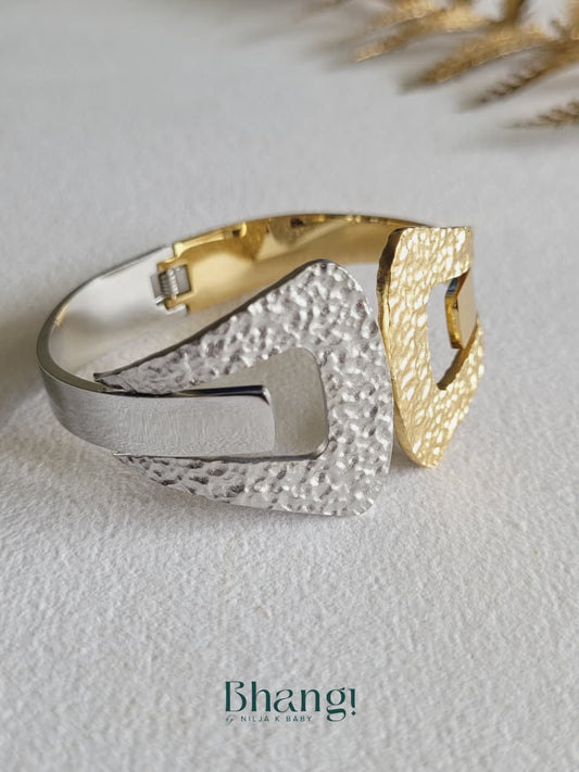 TwinTone Textured Cuff