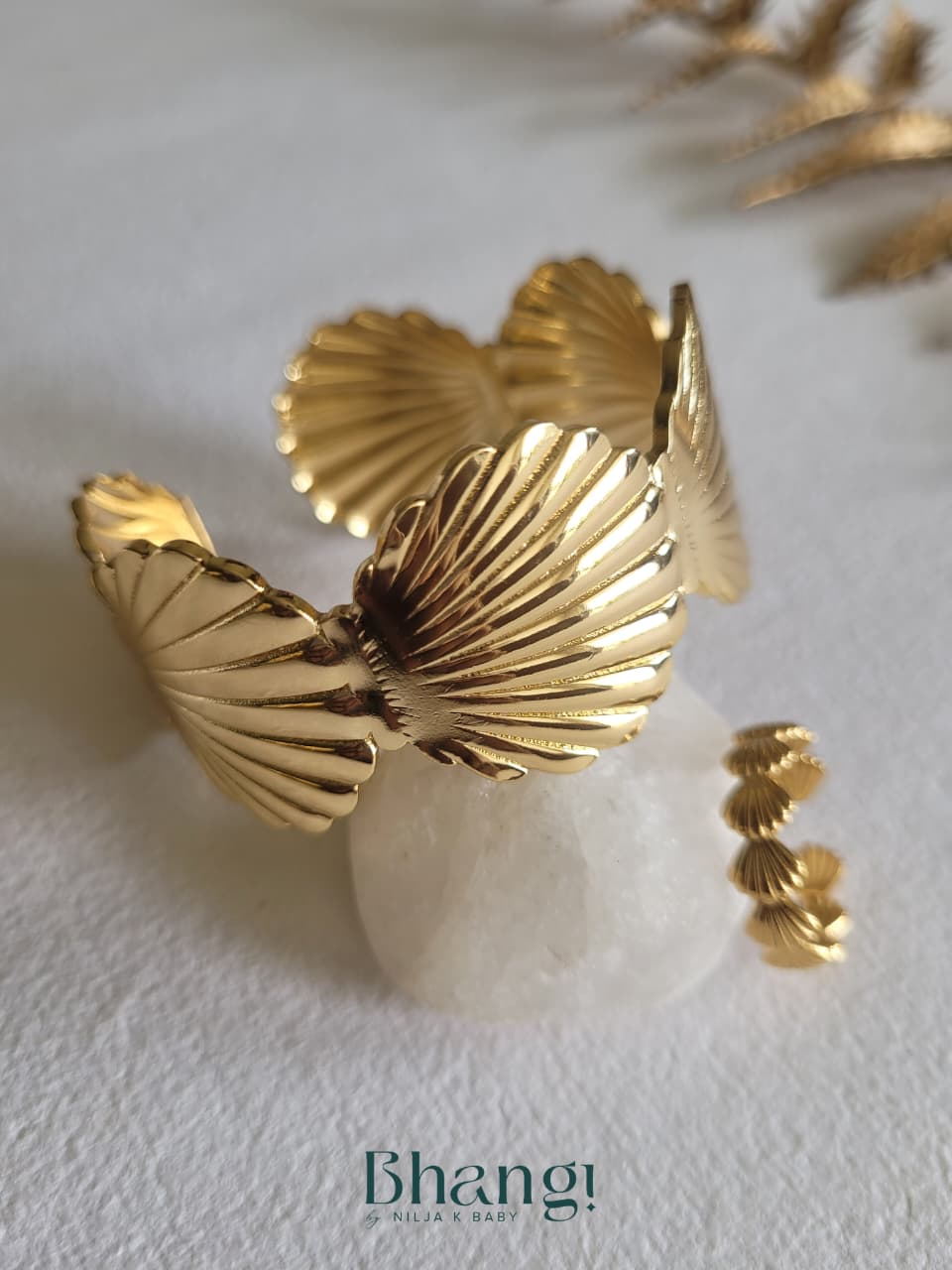 Golden Shell Duo Set