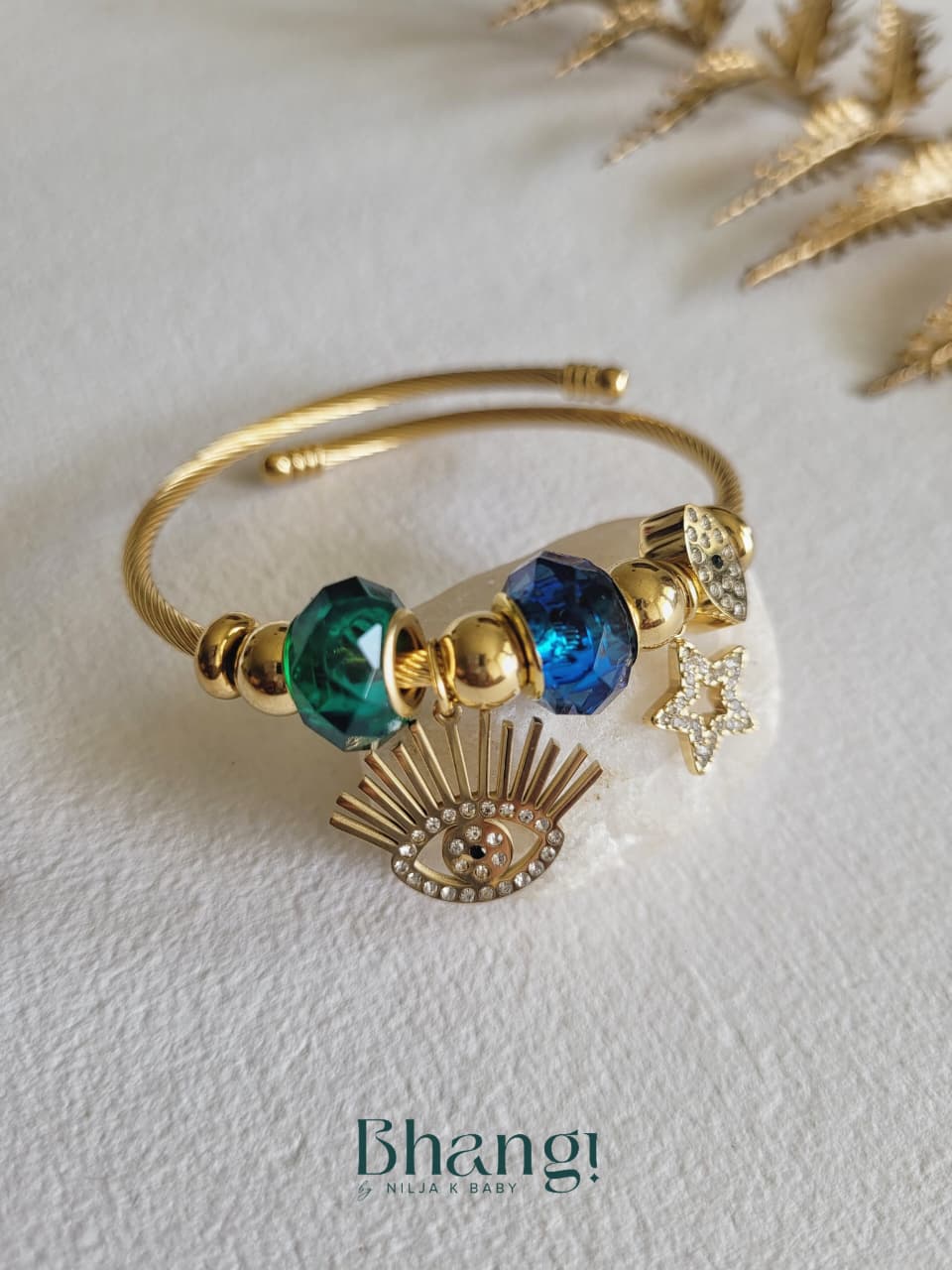 Mystic Eye Charm Bangle