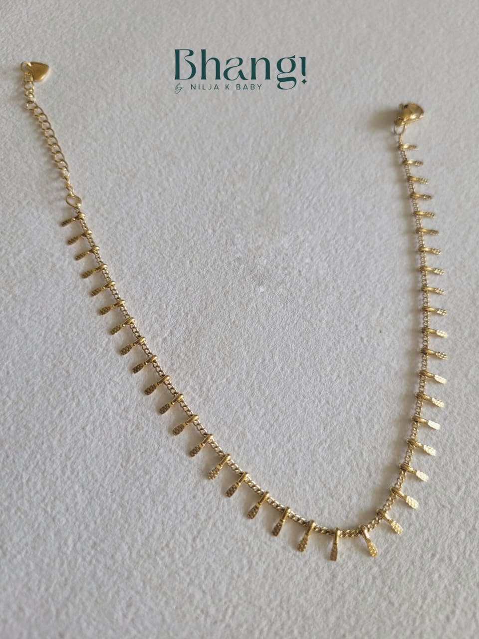 Golden Whisper Anklet - Single