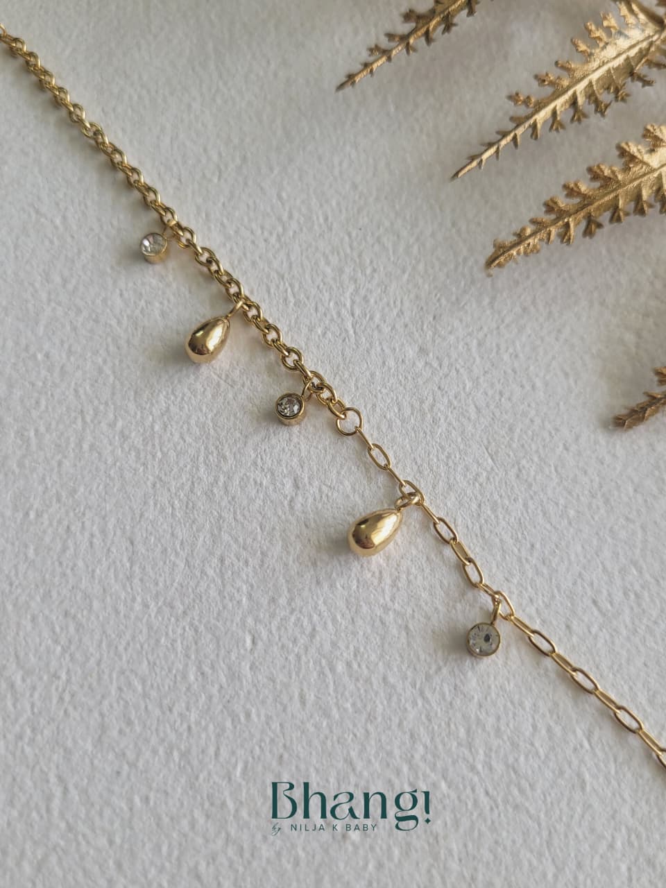 Dewdrop Charm Bracelet