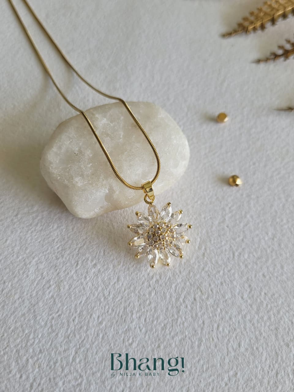 Radiant Sunburst Pendant Necklace
