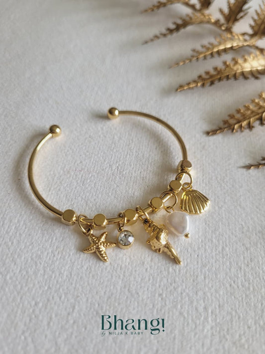 Ocean Charm Bangle