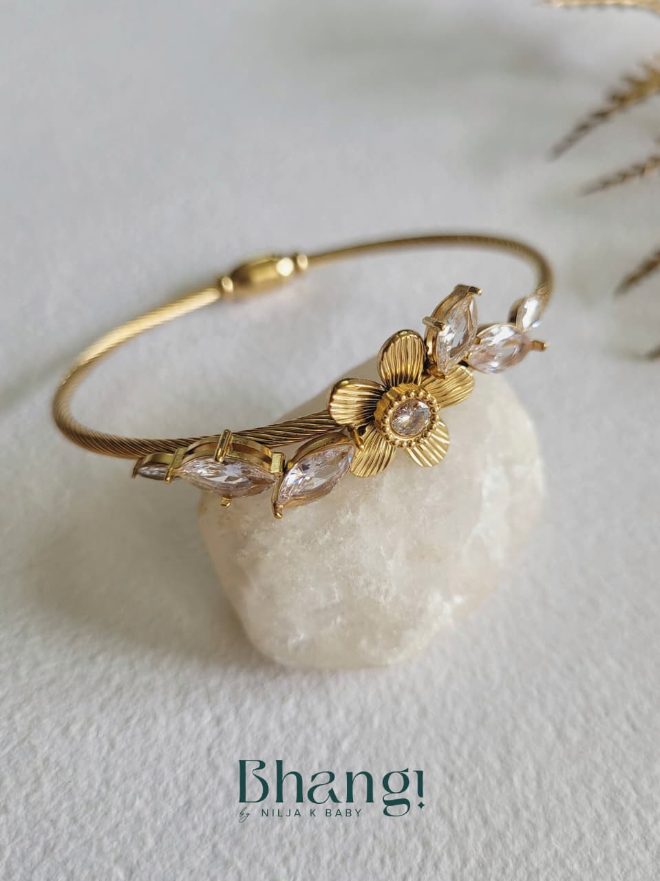 Flora Spark Cuff