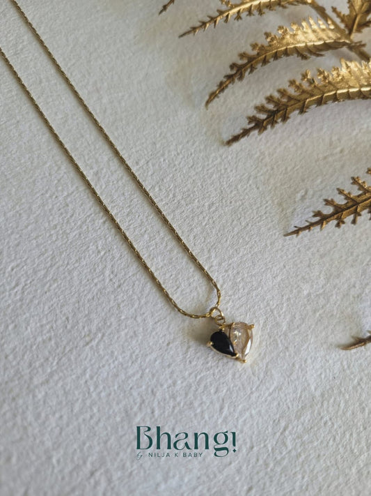 Dual Muse Pendant Necklace