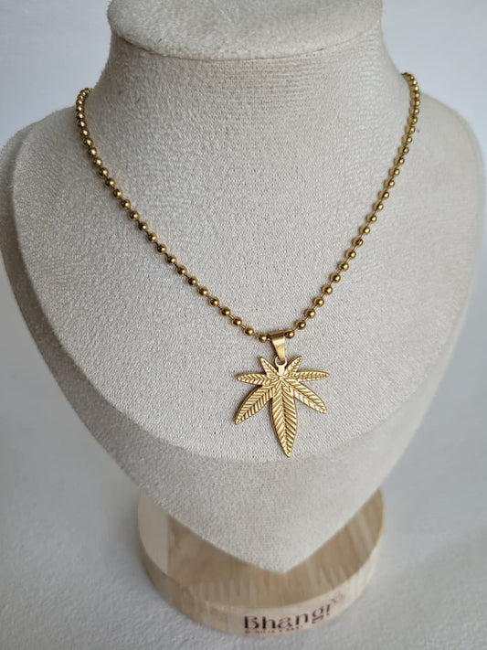 Maple Muse Pendant Necklace