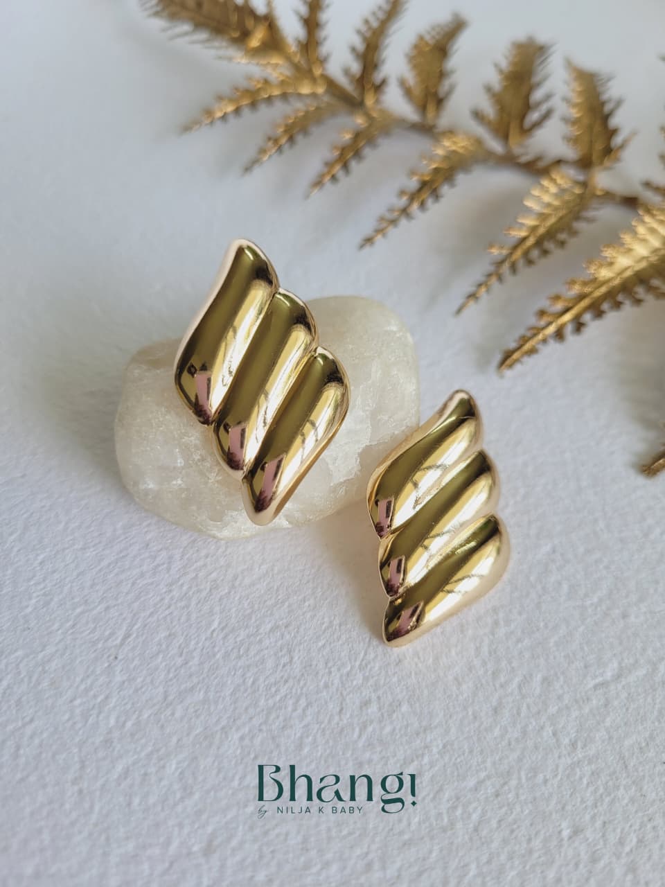 Twist Stud Earrings