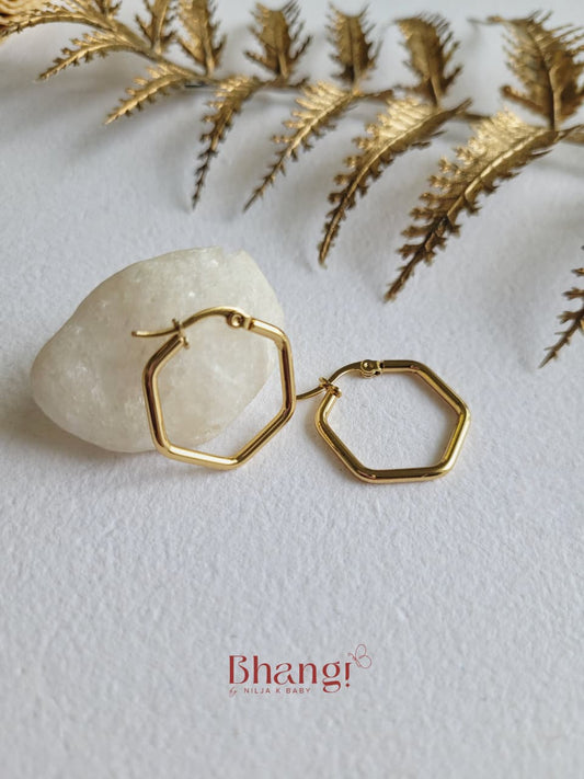 Hexa Luxe Hoops