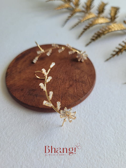 Celeste Bloom Ear Cuff